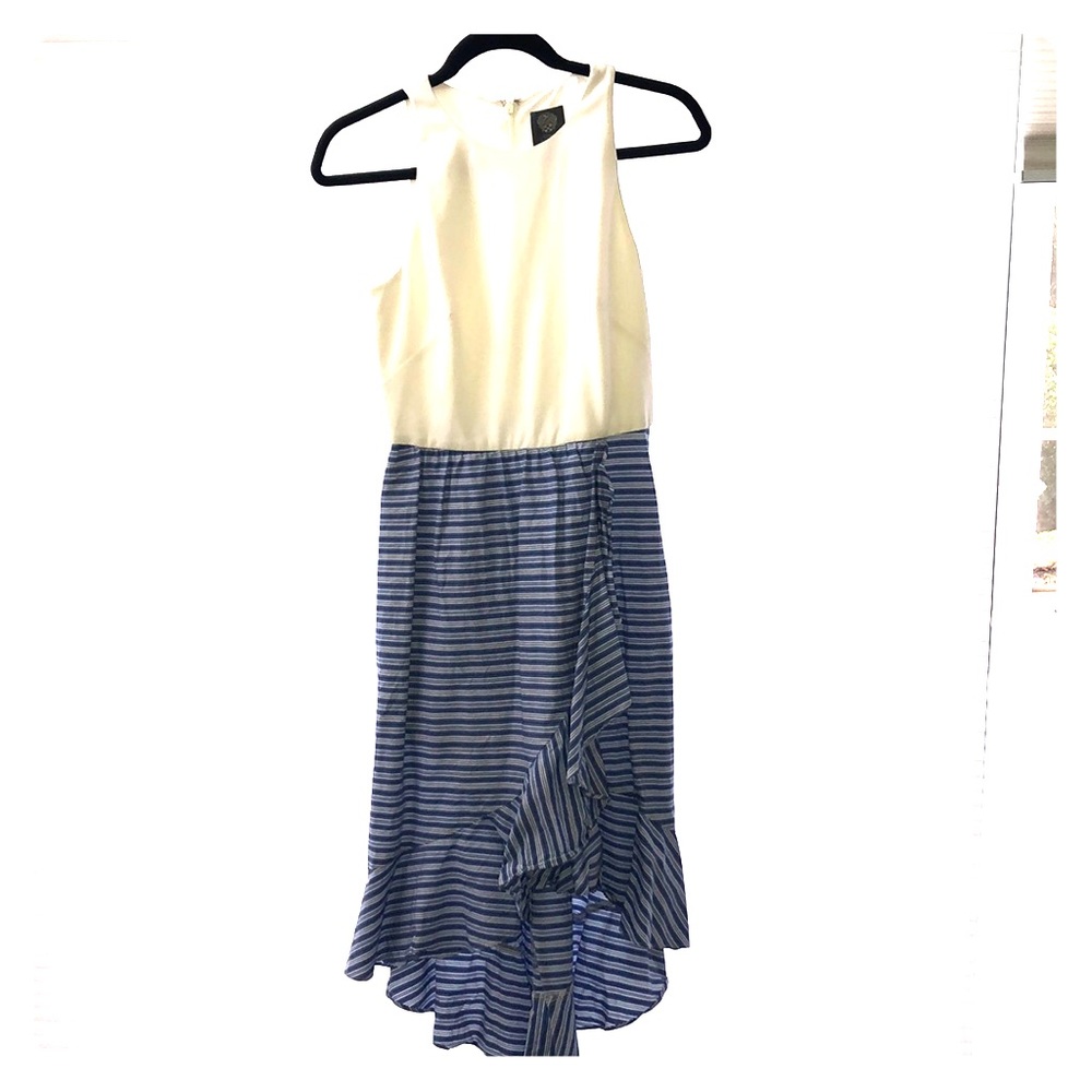Spring time asymmetrical dress